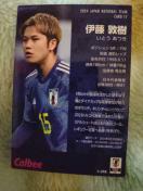 2024 �J���r�[ �T�b�J�[���{��\�`�b�v�X �ɓ��֎� �I��J�[�h #17 �Y�a���b�Y