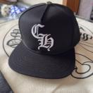 CHROME HEARTS �N�����n�[�c CH���S �N���X�{�[�� �X�i�b�v�o�b�N �L���b�v �X�q �u���b�N