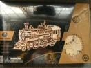 LocomotiveuMechanical Gears LK701 3D Wooden PuzzleؐpYvN34