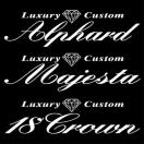 Luxury Custom  アルファード 50センチ