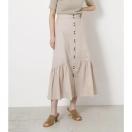 ◆AZUL by moussy/アズール◆スリットマーメイドスカート★ベージュS*秋コーデ♪