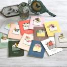 ���b�Z�[�W �J�[�h+����+���� 12��Z�b�g �~�j �V���v�� �N���t�g �u���E�� ��|�T���L���[ ���肪�Ƃ� �a�����o�[�X�f�[