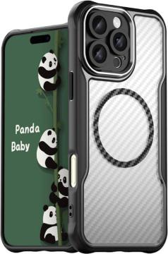 iPhone16 Pro MaxP[XMagSafeΉ Jo[ ^ ϏՌop[ }bg YSʕی ubN