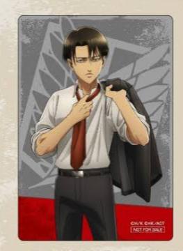 進撃の巨人 カード リヴァイ