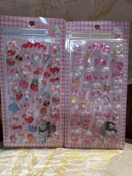 �n���[�L�e�B BONBON DROP �f�R���[�V�����V�[�� �Ղ����� 2��Z�b�g ���J���i