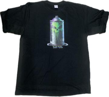 新品 LAG2 Street Wear Spray Can グラフェティ 黒 2XL