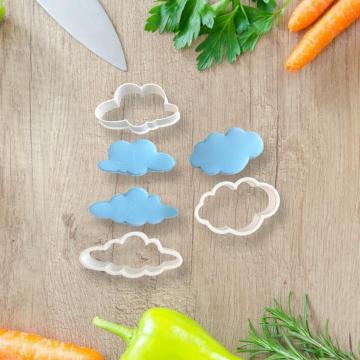 雲クッキー型 3個セット 粘土型 お菓子作り 料理 スケッチ 雲描画 製図