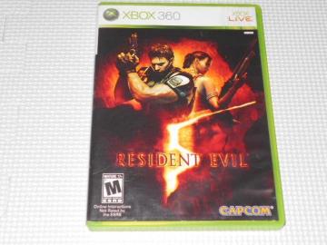 xbox360RESIDENT EVIL 5 CO kĔ P[X