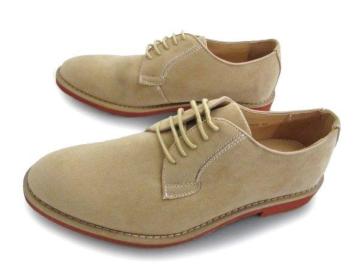 1円~C054新品BELLA DONNA軽量カジュアルプレーントゥ/レースアップ25.5aBG♂