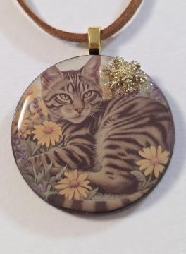 ねこハンドメイドレジンネックレス  ねこヘアゴム  ねこポニーフック  ねこレジン   ねこアクセサリー   ねこグッズ  猫