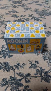 MOOMIN���n�b�s�[�Z�b�g�̋󔠁��u���[�����[�~���₵����