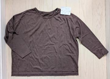 140★ビックシルエット★オーバーサイズロンT★長袖Tシャツ★新品★送料無料