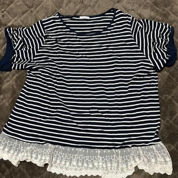 タンス整理品 衣類 おまとめOK ホームクリーニング済み 半袖ブラウス10L OLIVE des OLIVEぽっちゃりさんにも