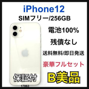 B 100% iPhone 12 256 GB SIMt[ zCg {
