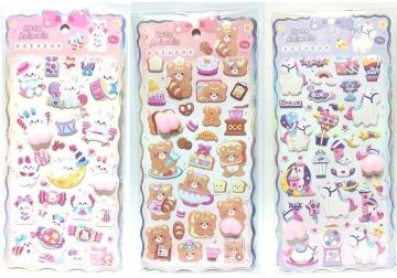 �������K�V�[�� �i���ʁ��˂����p���_�j3���I�Ղ��Ղ��V�[�� 3D�X�e�b�J�[ ���̃X�e�b�J�[ �Ղ�����V�[�� ����f�R�V�[��DIY