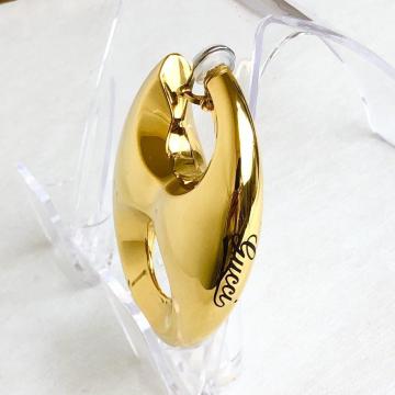 �y���荢��zGUCCI �O�b�` �}���[�i�`�F�[�� �V���O�� �C�������O �G���K���g