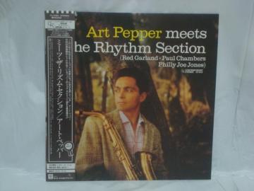 ~[cEUEYEZNViMEETS THE RHYTHM SECTIONj / ART PEPPER@ѕtLP