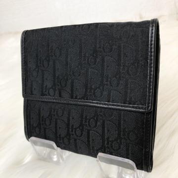 �y���i�zChristian Dior �N���X�`�����f�B�I�[�� �O�܂���z �g���b�^�[ ���܌� �u���b�N