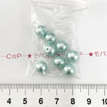 3*ガラスビーズ パール色 19