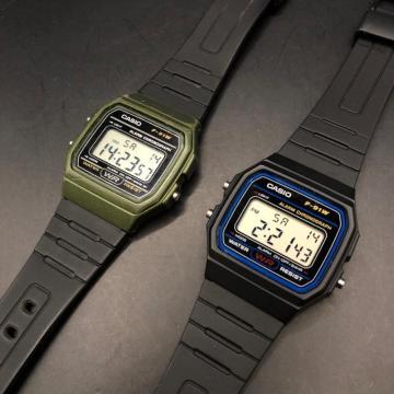 ���� CASIO �J�V�I �r���v F-91W 2�Z�b�g