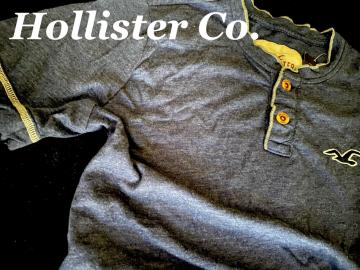 yHollister Co.zzX^[ Vintage Washed w[lbNTVc@XL/c.Blue