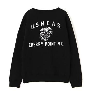 Vi AVIREX ABbNX XEFbg M  CREWNECK SWEAT ~^[