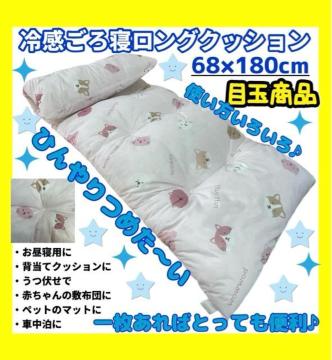 �ڋʏ��i���⊴����Q�����O�N�b�V������68�~180cm