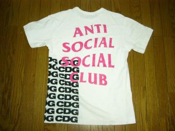 CDG �~ ANTI SOCIAL SOCIAL CLUB T�V���c M �R���f�M�����\�� COMME des GARCONS