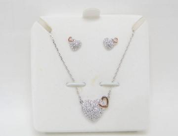 SWAROVSKI XtXL[ n[g CXg[ lbNXsAXZbg Vo[USEDyz