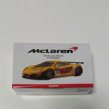 @McLaren  XggW[܁@1/64 McLaren 12C GT3 (Presentation)