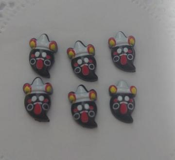 ★ハンドメイド素材★ミニミニお化け6個・ハロウィン