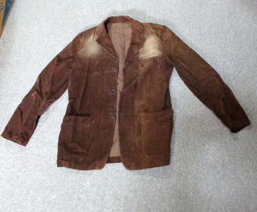 ◆コーデュロイ ジャケット メンズ S 中古品 ブラウン