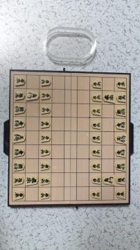 将棋盤+駒セット(折りたたみマグネット式)