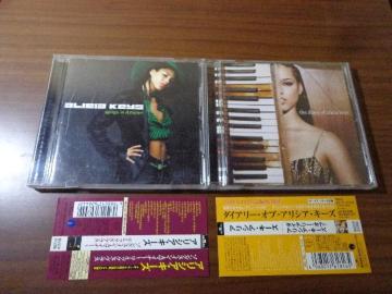 CD  Alicia Keys 2Zbgusong in A minorvuthe diary of alicia keysv