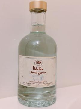 SABON T{ bath foam oXtH[ S delicate jasmine fP[g WX~ 375ml