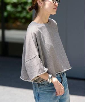 FRAMeWORK���V���[�gSWEAT�n�[�t�X���[�u�@�O���[F