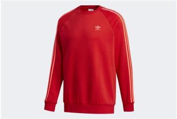 �V�i adidas originals �A�f�B�_�X�I���W�i���X �X�E�F�b�g O XL  �R�{�� 3�X�g���C�v�N���[�X�E�F�b�g�V���c
