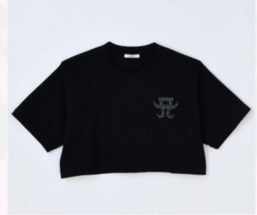 l肠X MURUAR{ A LOGO PRINT CROPPEDTVc