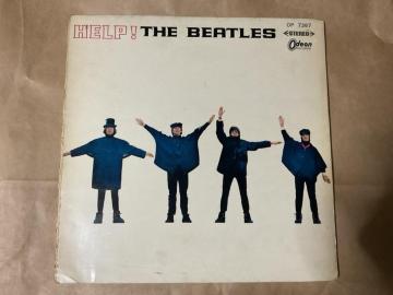 �r�[�g���Y HELP! ODEON �Ԕ� LP���R�[�h OP-7387 STEREO Beatles �w���v! ���{��