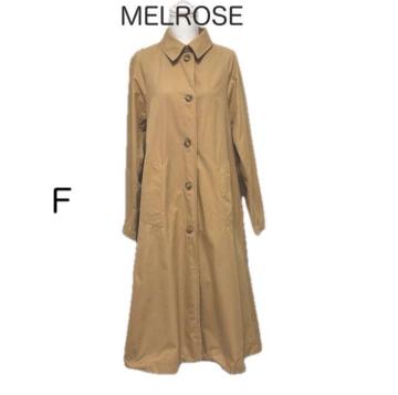 MELROSE ���������[�Y �����O�X�e���J���[�R�[�g �x�[�W�� �V���v�� �e�@�x���g�� �؍��� �H