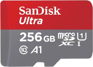 Sandisk microSDJ[h 256GB UHS-I Class10