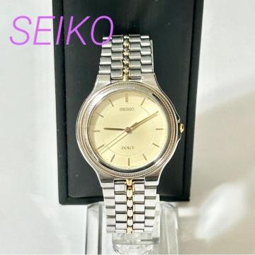 SEIKO �Z�C�R�[ �h���`�F 8N51-6010 QZ �S�[���h������ �����Y �r���v ����m�F�ς�