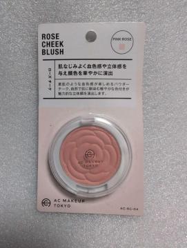 AC MAKEUP TOKYO ���[�Y�`�[�N�u���b�V�� 04 �s���N���[�Y AC-RC-04 ���g�p