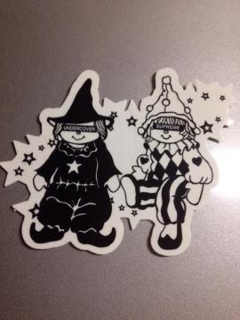 16AW Supreme UNDERCOVER Dolls Sticker XebJ[