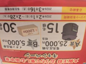 �^�C�A�b�v�d�C���͓��C�I�����i��5000�~�����郌�V�[�g1����