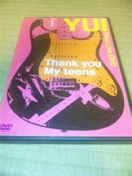 DVD:YUI/Thank you My teens