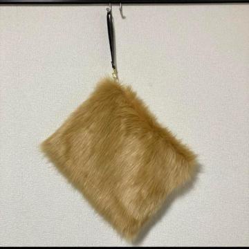 【RODE SKO】 ロデスコ / ファー クラッチバッグ