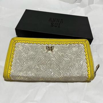 ANNA SUI �A�i�X�C �����z �v�����^�� ���E���h�t�@�X�i�[ �C�G���[
