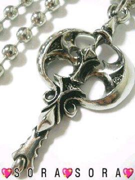 激シブ♪クロスサークルダガーネックレス