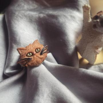 HM��Fancy�􂨂��܂� ���F �l�R �˂� �{�^�� �����O �w��